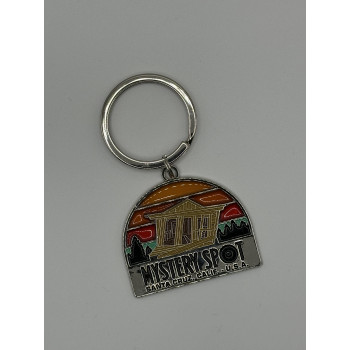 Mystery Spot Cabin Sunset Keychain