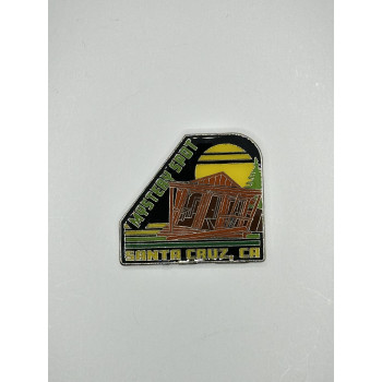 Crooked Cabin Metal Magnet